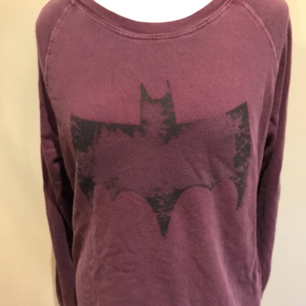 Junk Food Batman distressed sweatshirt